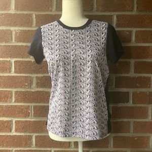 J. Crew Embroidered Tee